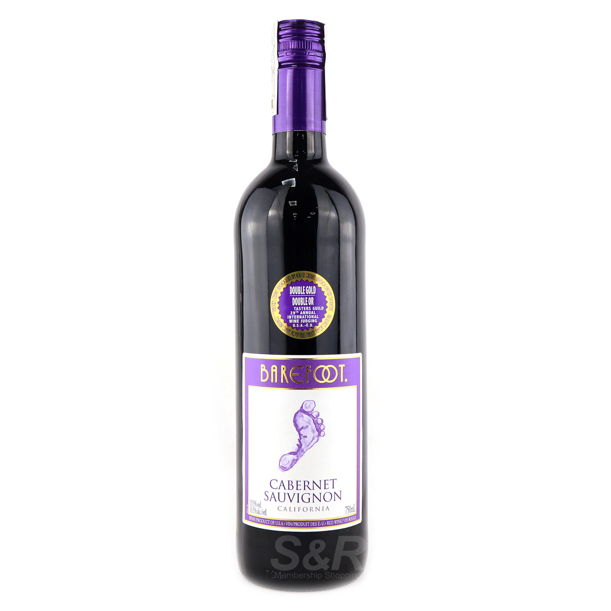 Barefoot Cabernet Sauvignon Red Wine 750mL